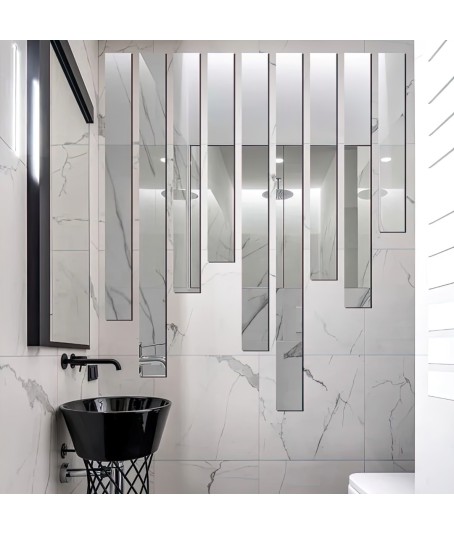 pleksiaksesuar 1,5cm*244cm ( 5 ADET )-Kendinden Yapışkanlı Şerit Pleksi Ayna