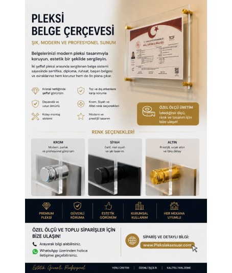 PLEKSİ A4 DUVAR ÇERÇEVE – ŞIK, MODERN VE PROFESYONEL SUNUM PLEKSİ A4 DUVAR ÇERÇEVE – ŞIK, MODERN VE PROFESYONEL SUNUM